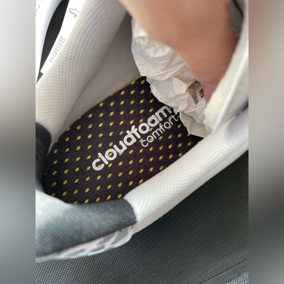 ‼️SOLD‼️ NIB Women Adidas Metallic Animal Print Tennis Sneakers Size 6 - Picture 4 of 9